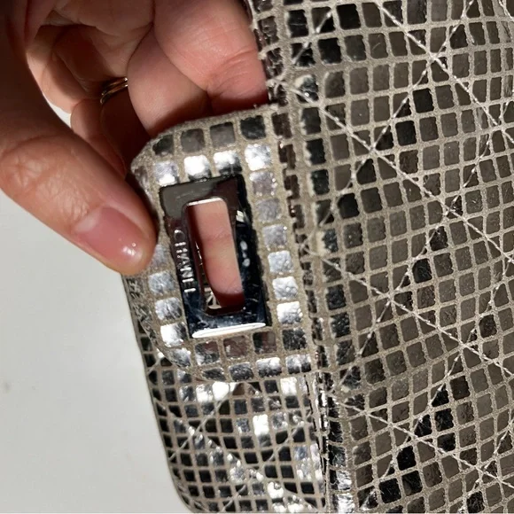 CHANEL Silver Mirror Reissue 2.55 Special edition Quilted Shoulder Bag - Picture 16 of 16